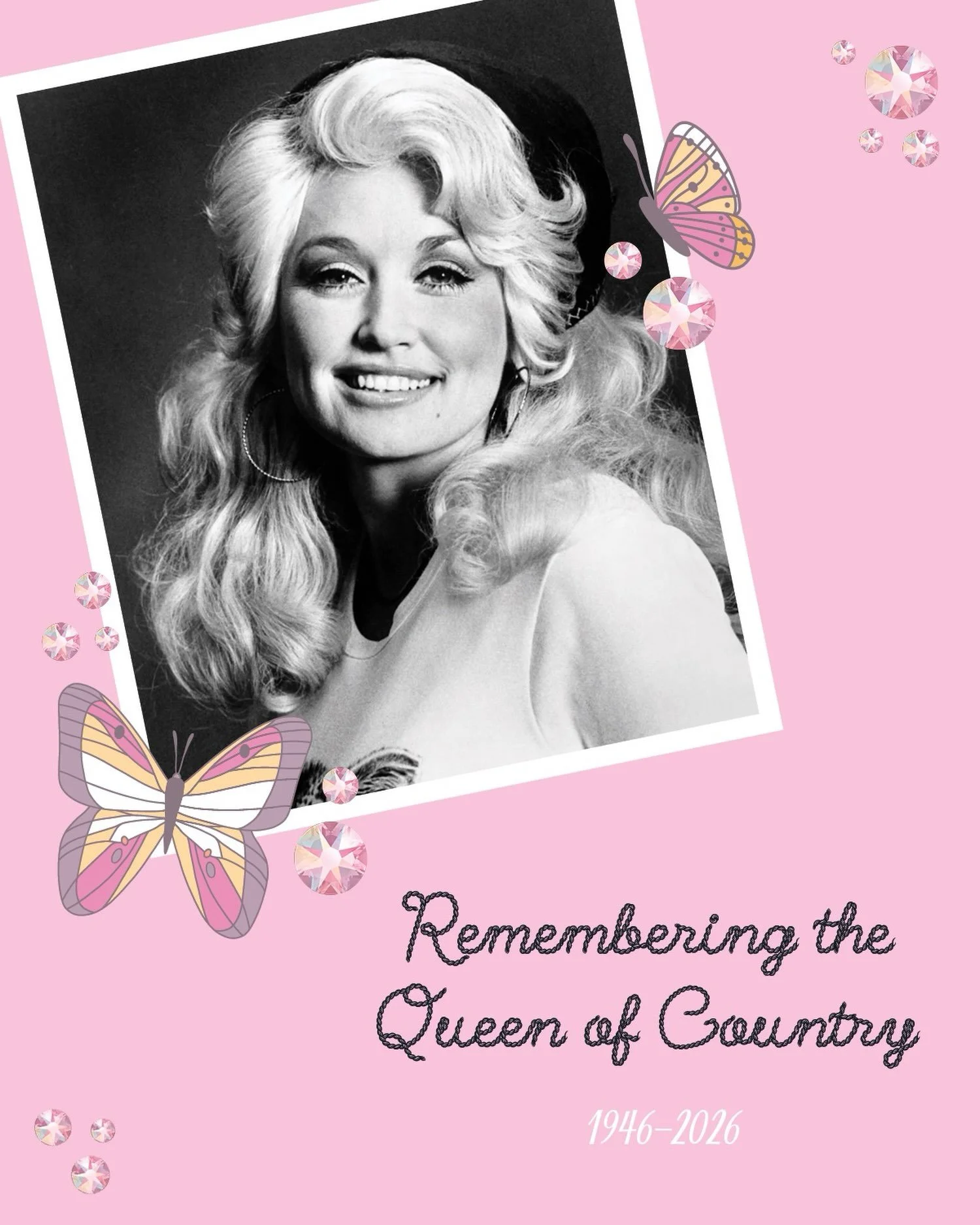 Tonight, we&rsquo;re honoring the life and legacy of a true country music icon. 🤍

Dolly Parton gave the world more than music &mdash; she gave us stories, joy, kindness, and a little more sparkle. Her songs have filled rooms like ours for generatio