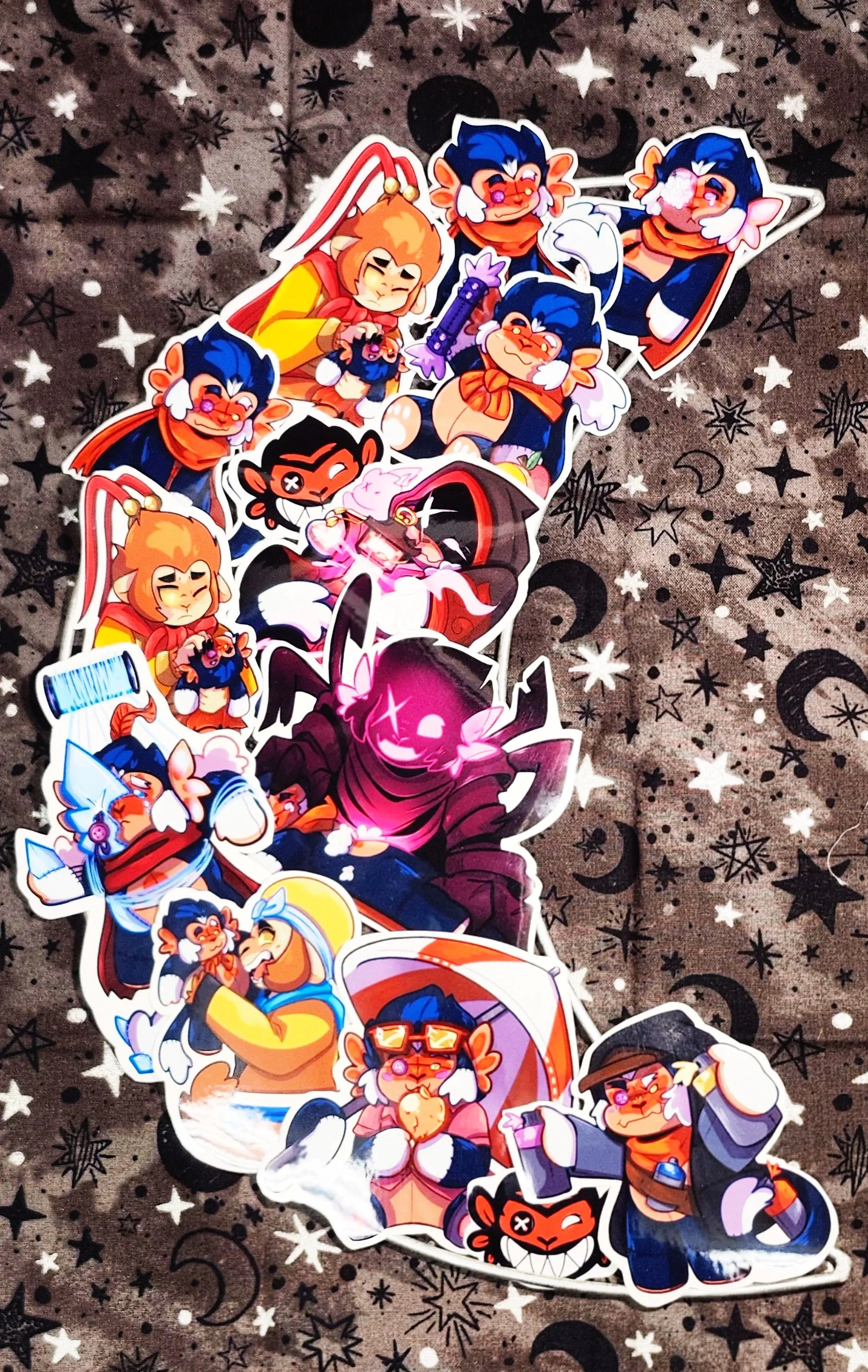 Macaque Stuffie Vol 1 Stickerpack
