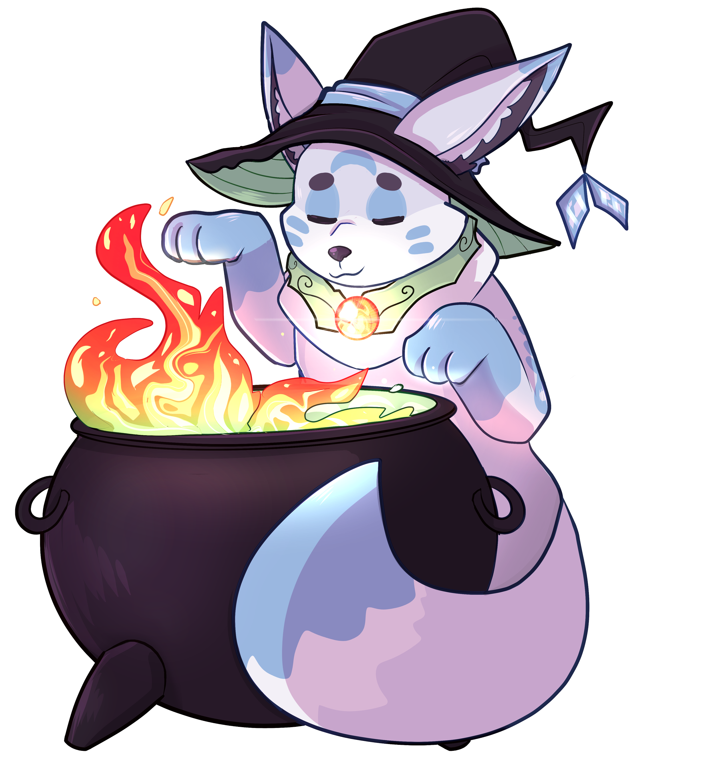 Fall Mascot fox sticker 1.png