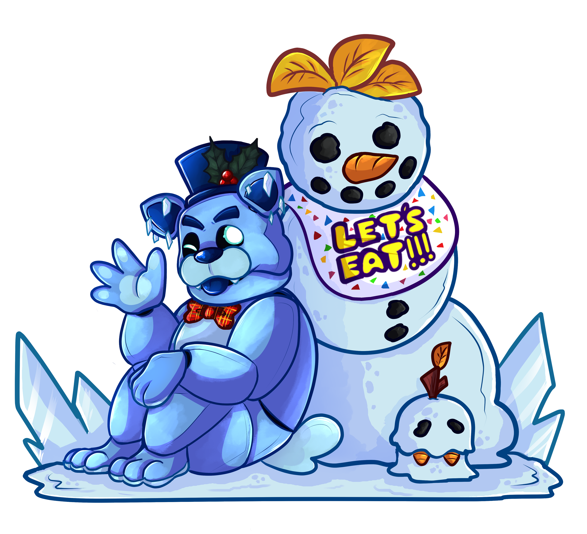 Frostbear from Five Night's At Freddy's