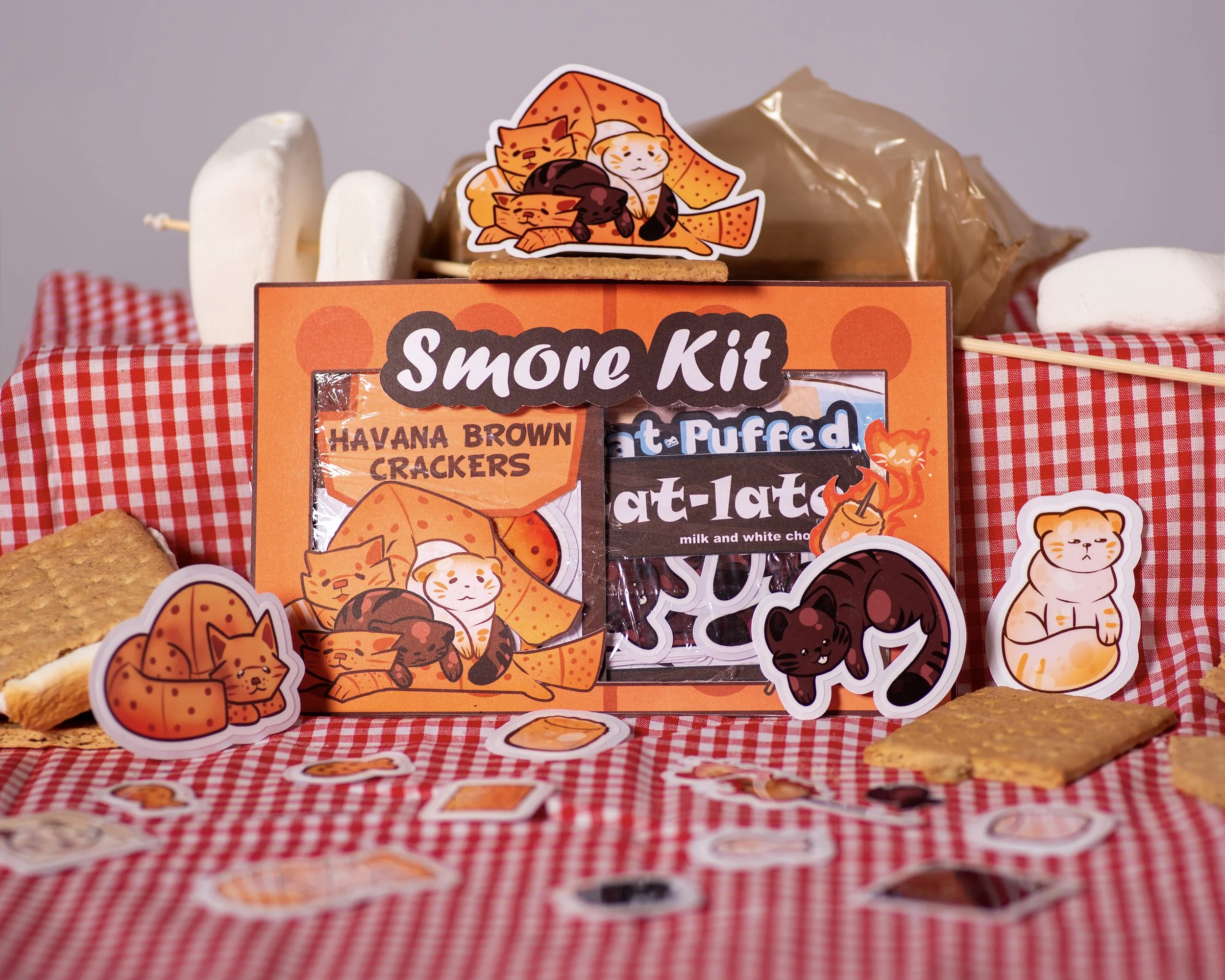 Smore kit Sticker Set! (Ministickers)