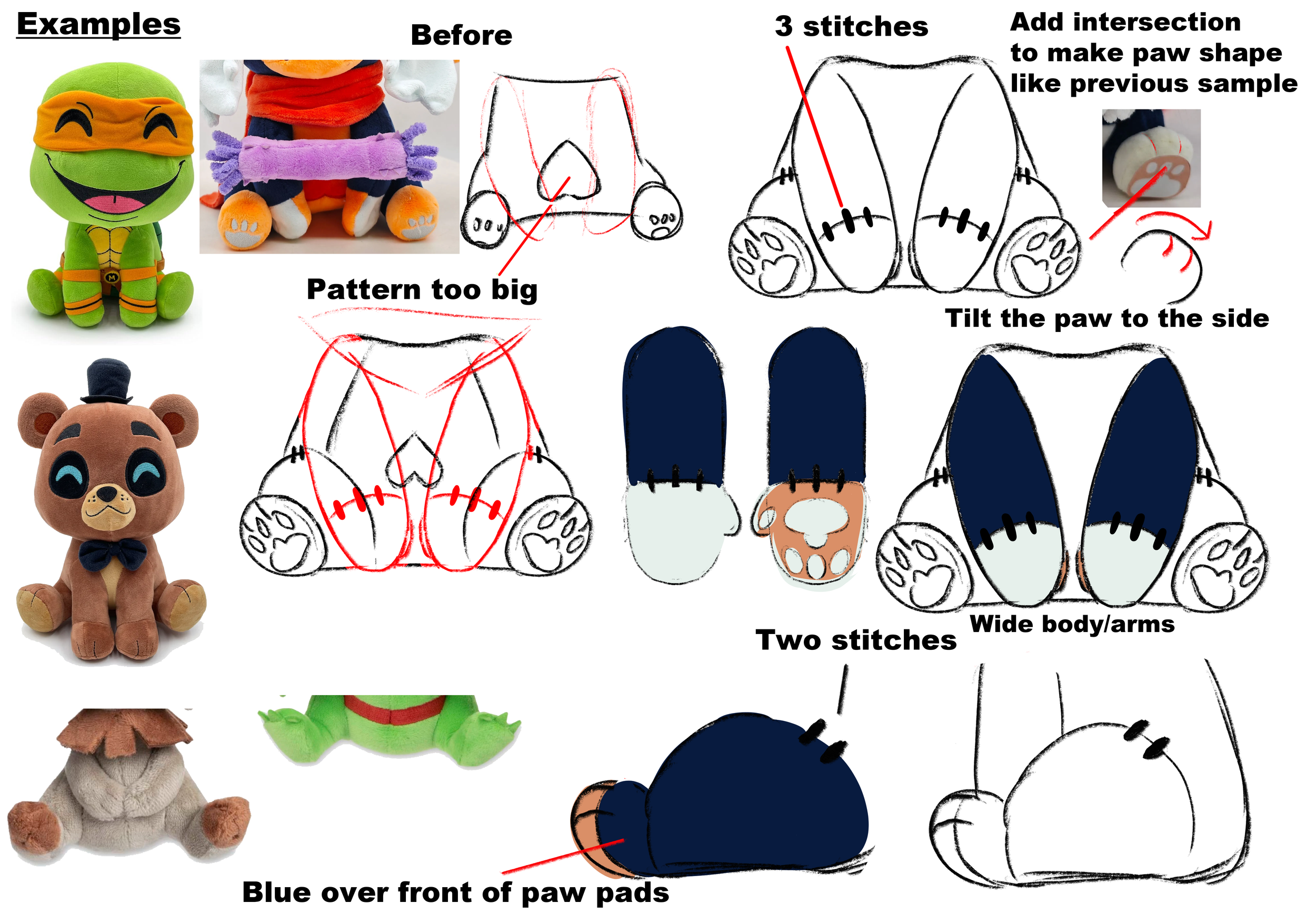 Ver 4 Examples of hands and legs
