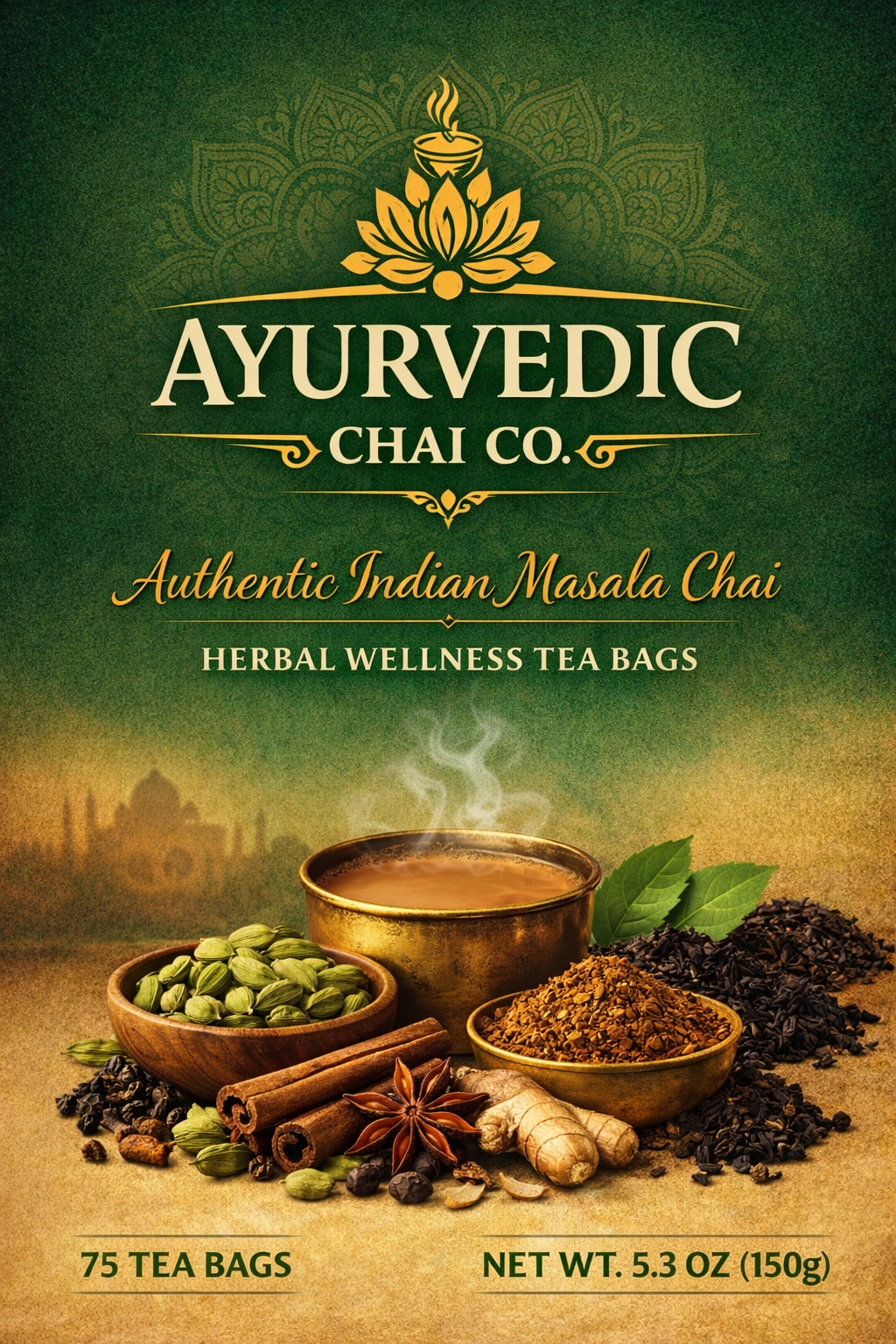 Masala Chai Patti (75 Tea Bags)