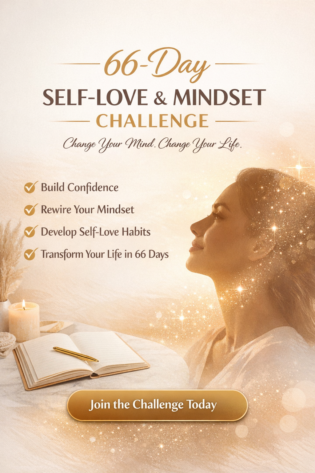 Rise in 66: A Self-love and Mindset Journey. (VIP Tier)