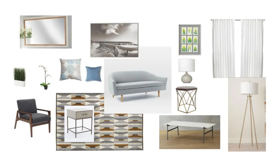 Example Mood Board for Staging