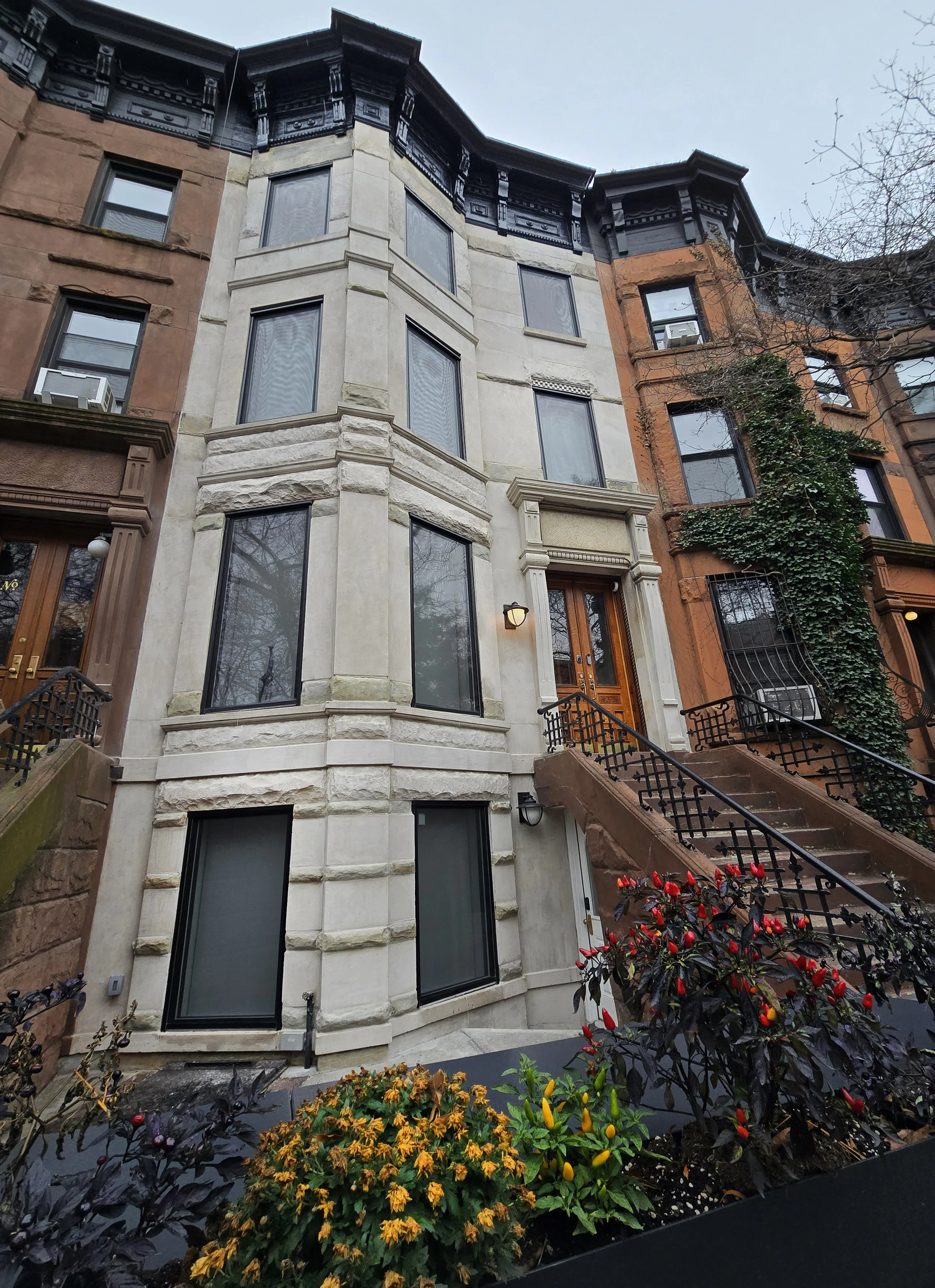 Park Slope Brooklyn Townhouse Renovation | Front Elevation Restored