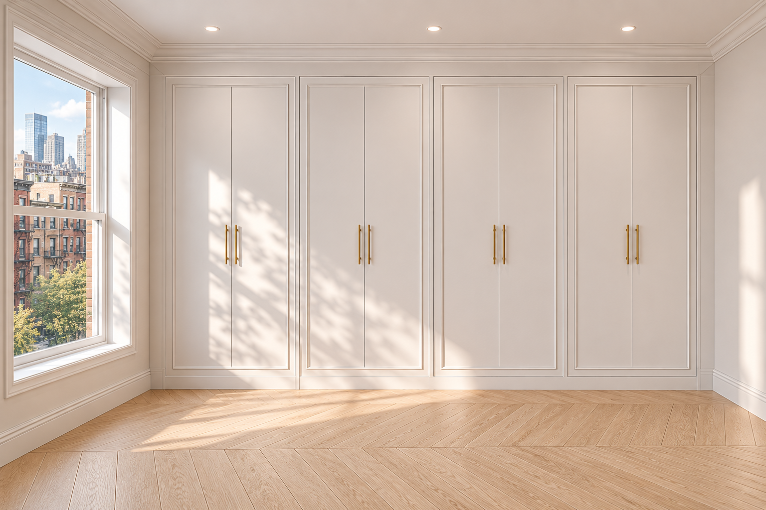 Upper West Side Limestone Mansion / Closets Design Rendering