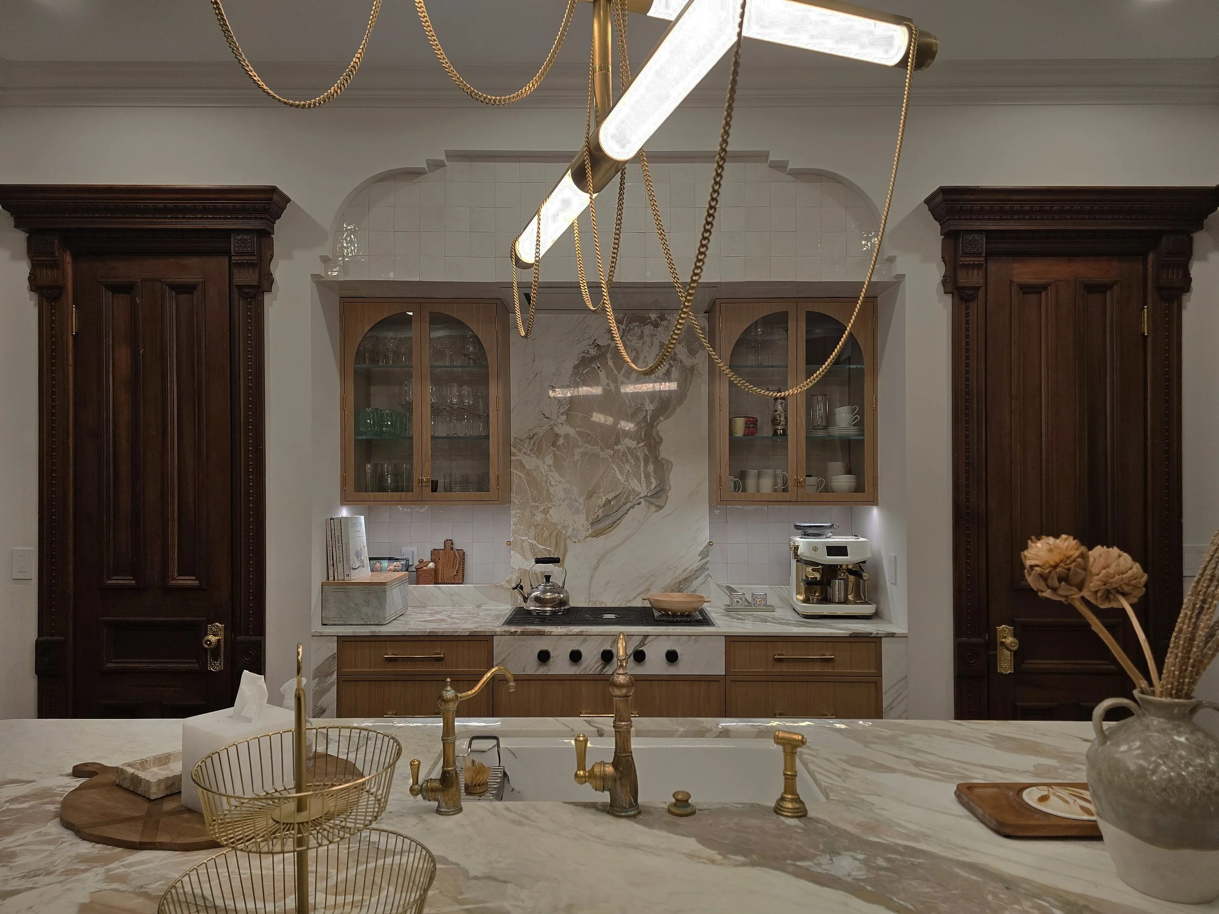 Park Slope Brooklyn Townhouse Renovation | Custom Kitchen on Parlor Floor