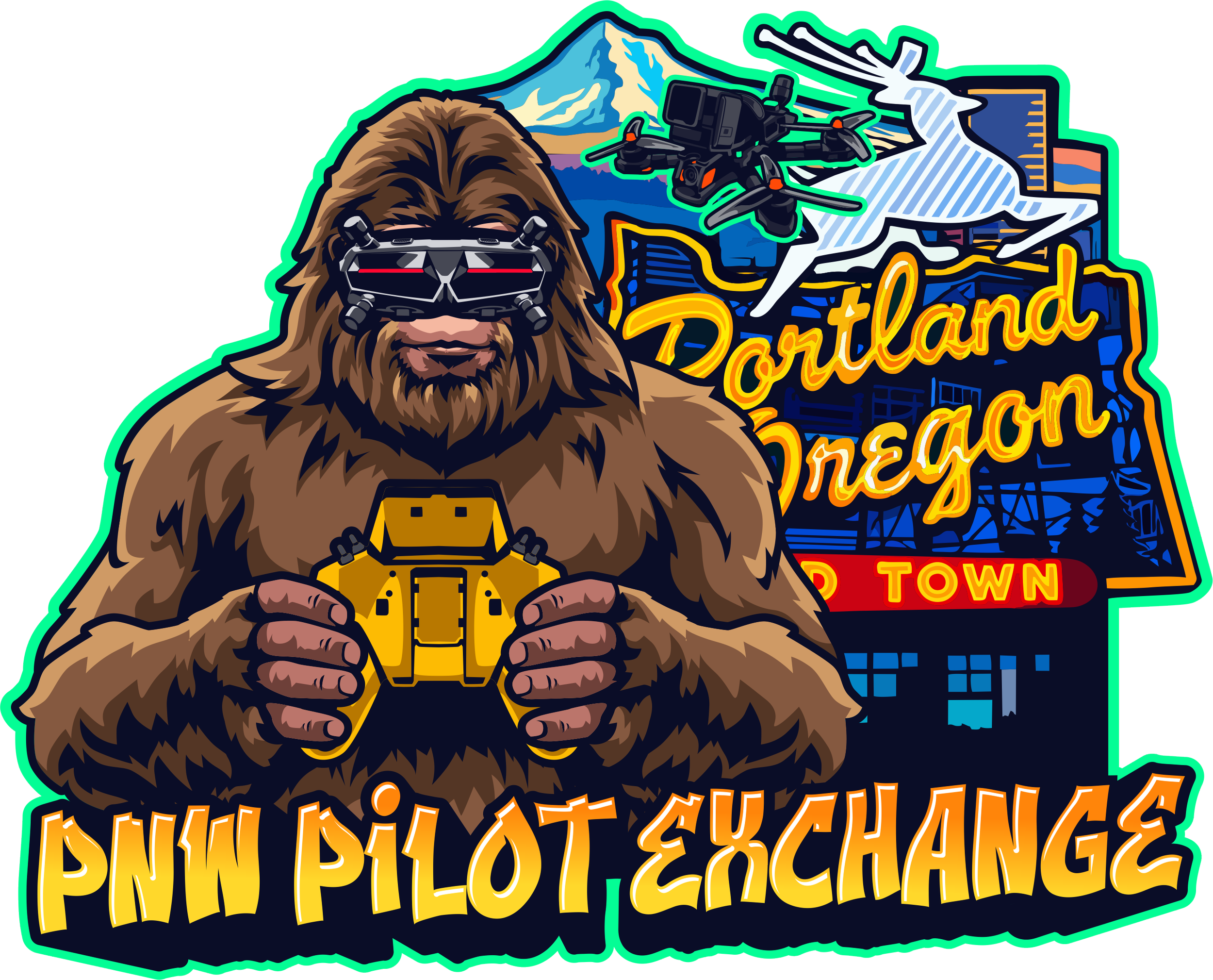 Official PNW exchange sticker