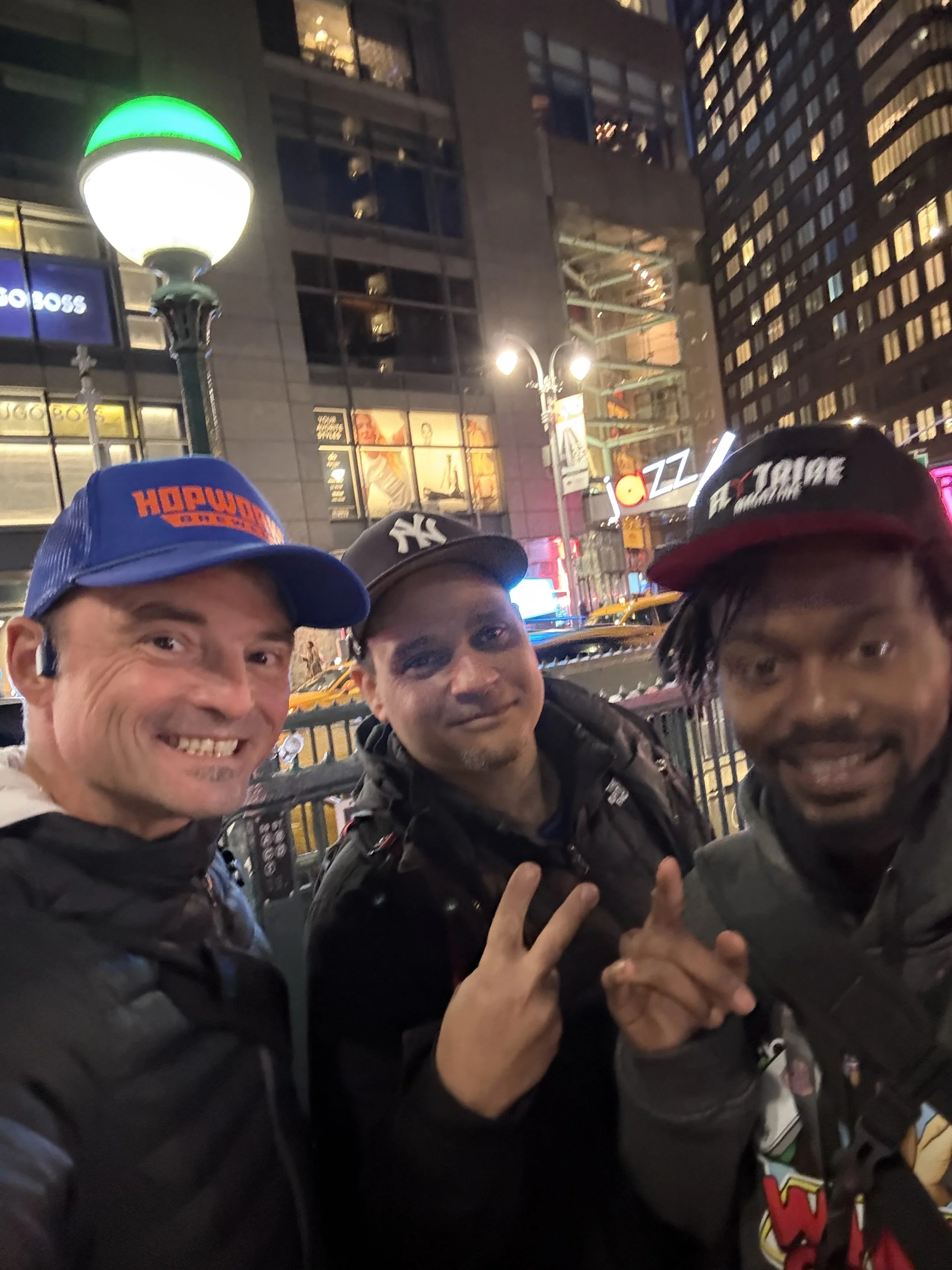 FPV Vegan, Beny FPV and Jimmy Sprinkles  In New York City where the idea for the pilot exchange began
