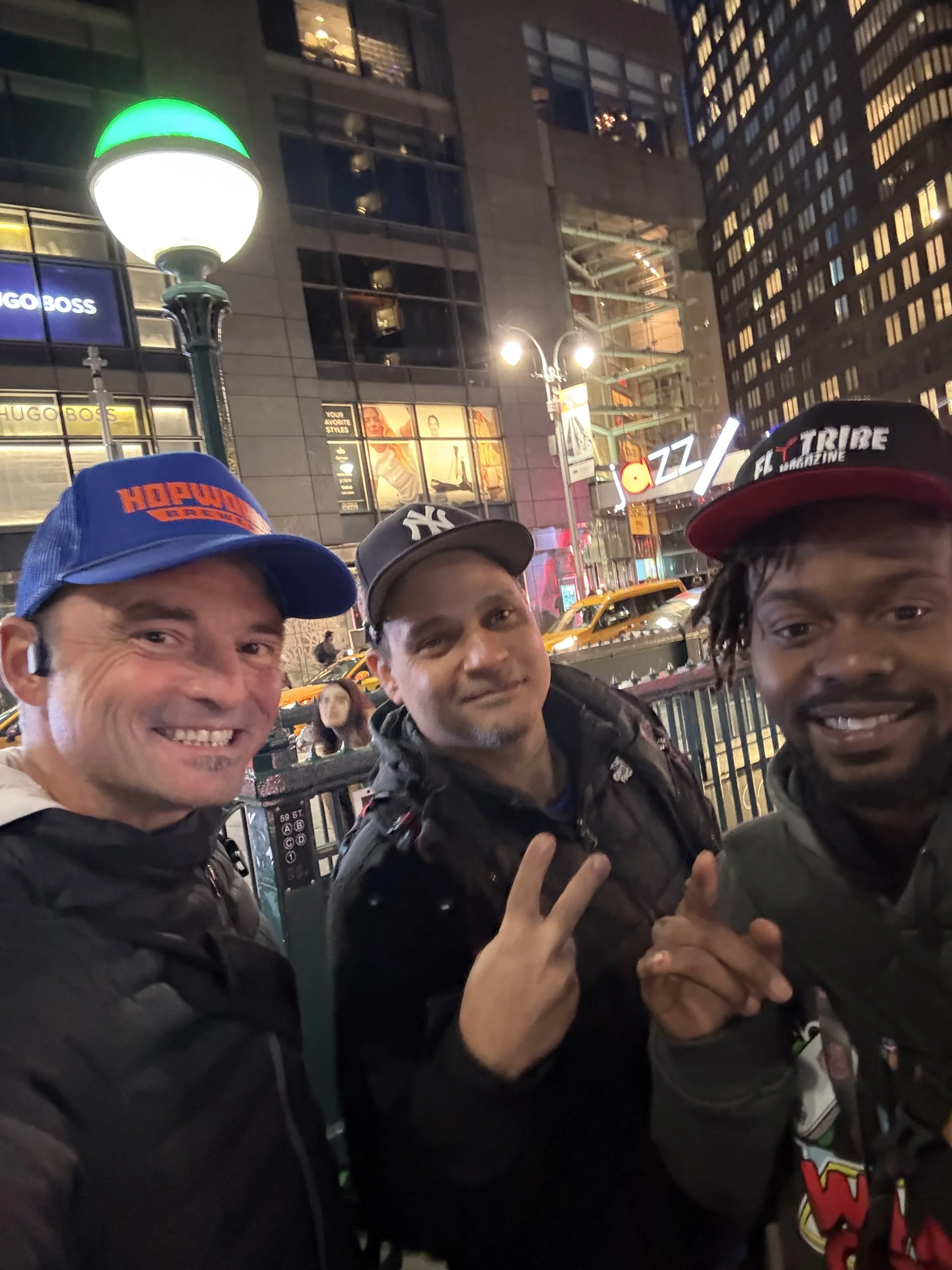 FPV Vegan, Beny FPV and Jimmy Sprinkles  In New York City where the idea for the pilot exchange began
