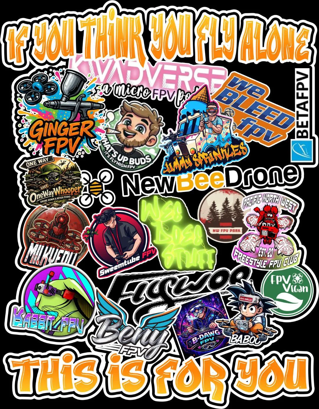OfficialSticker Bomb Long Sleve Shirt