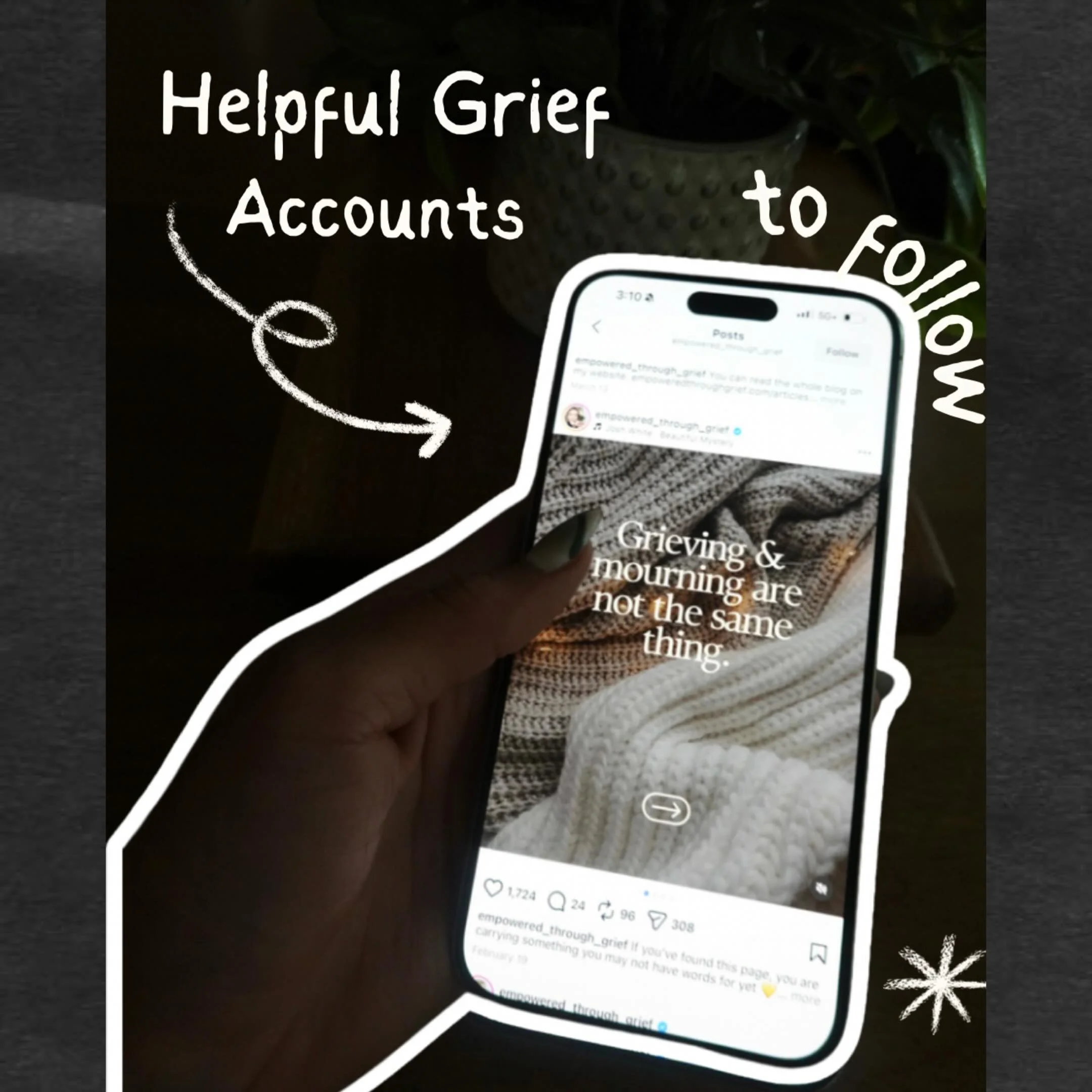 We can&rsquo;t and we won&rsquo;t always have the answers. 

Family and friends want to take our pain away, but we aren&rsquo;t always meant to fix it for each other. 

We have come across some helpful accounts who go further than posting.

They offe