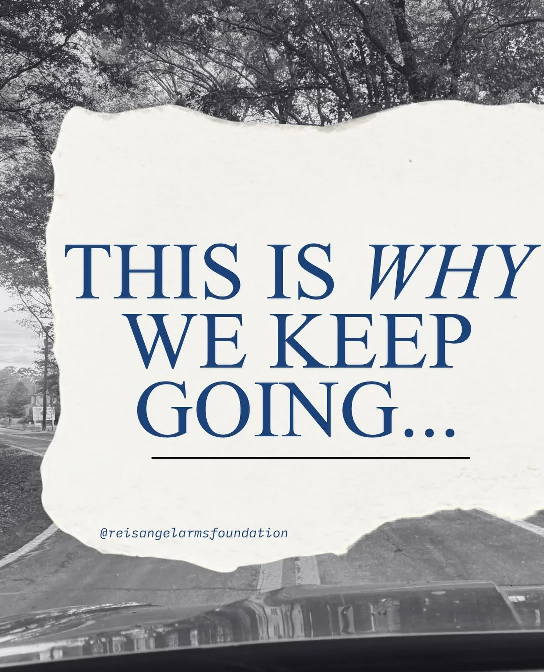 For Reis. For you. For anyone walking through the unimaginable grief of losing a child. 

We keep going. 

#reisangelarmsfoundation #griefsupport #keepgoing #delaware