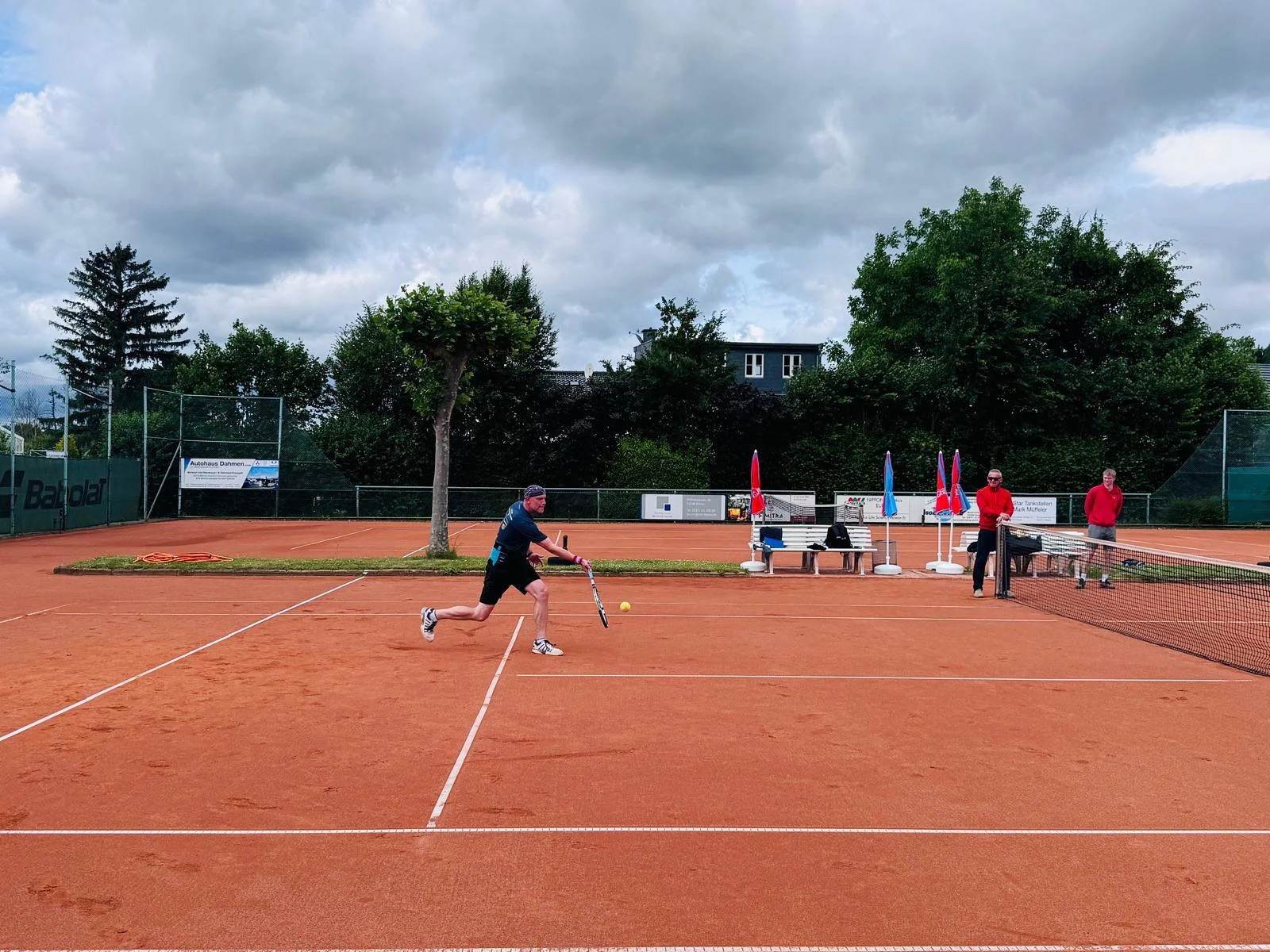 Courts at the PFSV club in Duren, Germany
