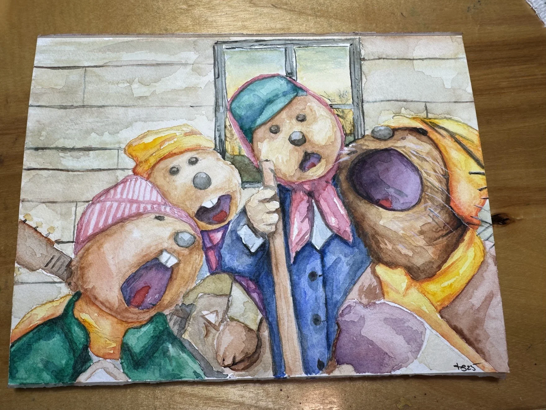 Frogtown Hollow Jubilee Jug band, Watercolor