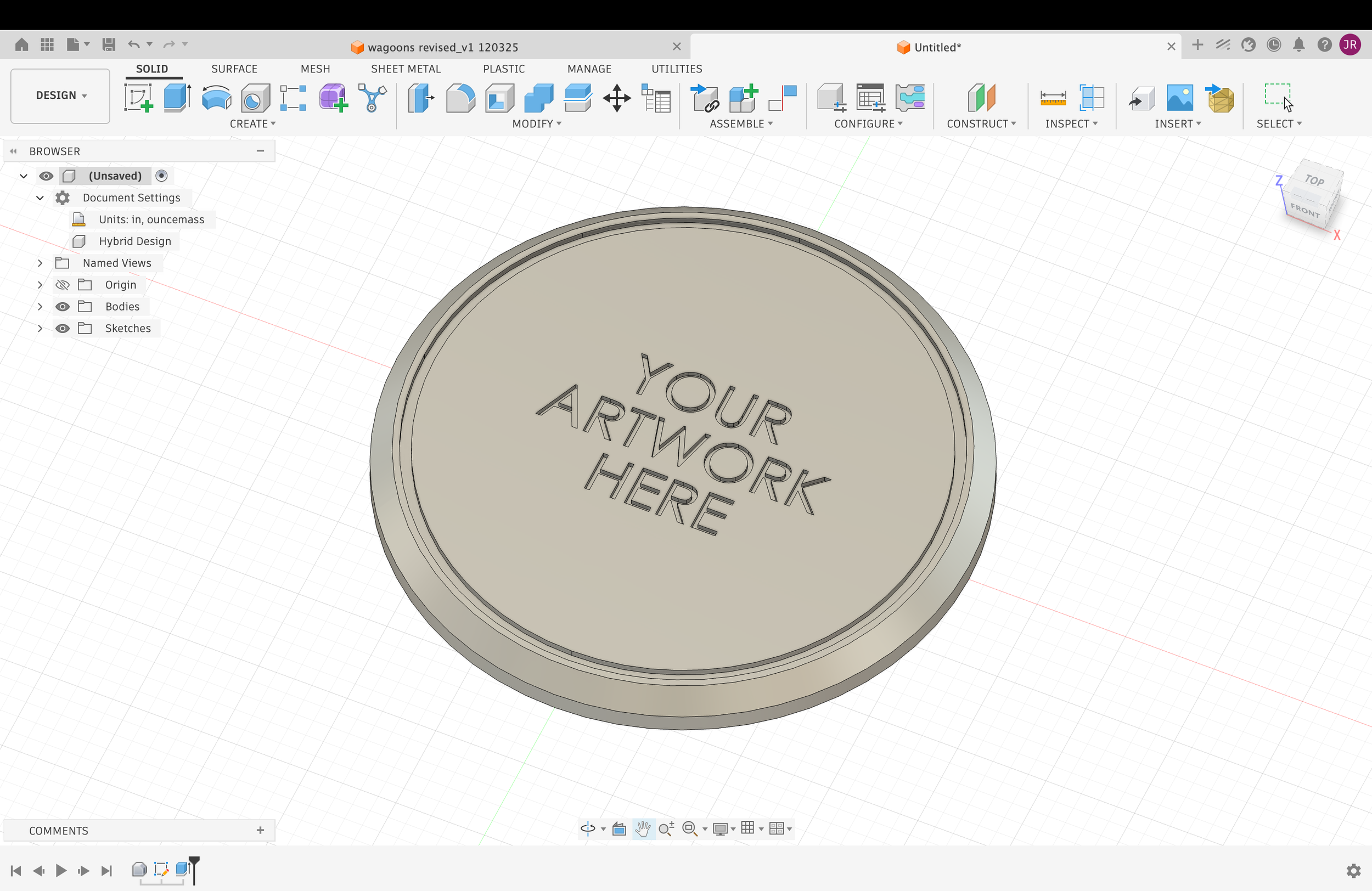 BMW Billet Roundel - Customizable