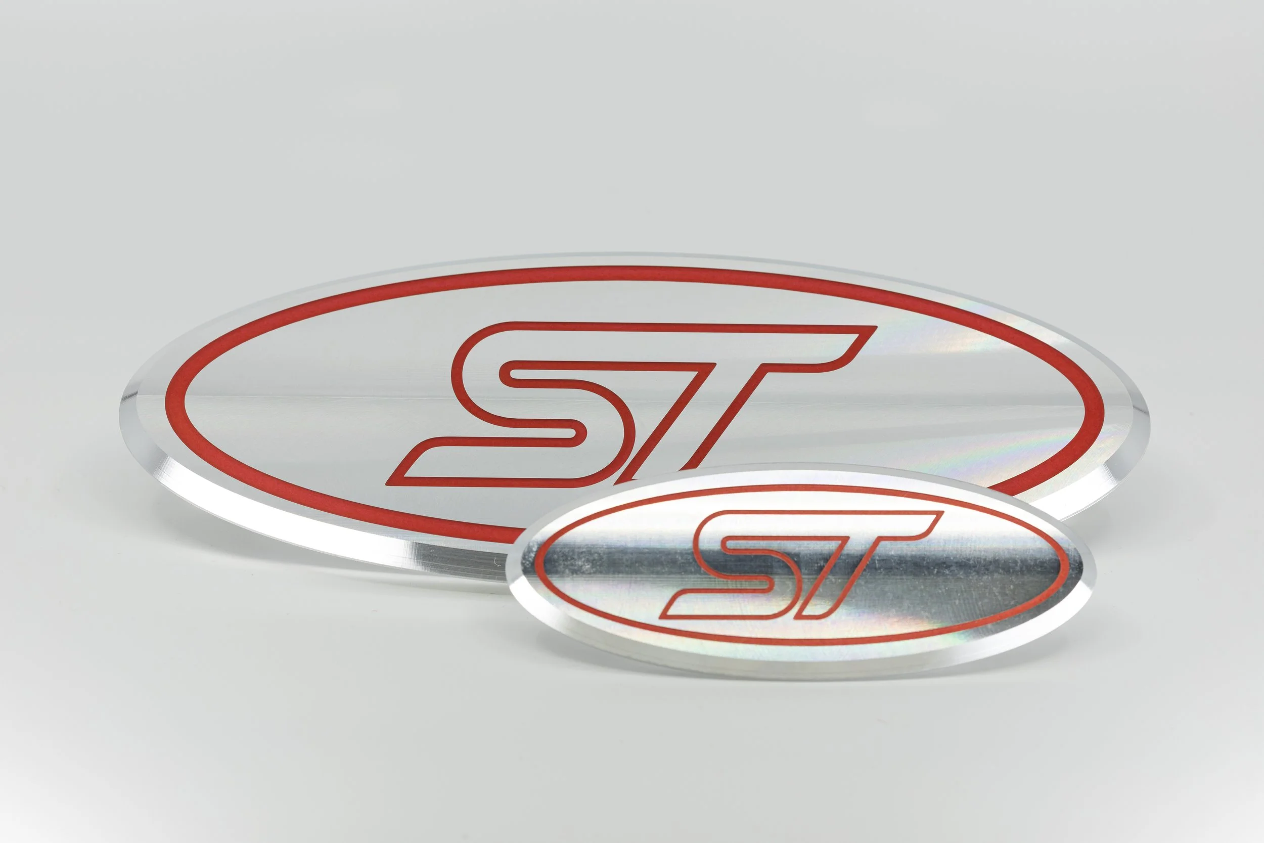 ford explorer st billet front grille emblem 3