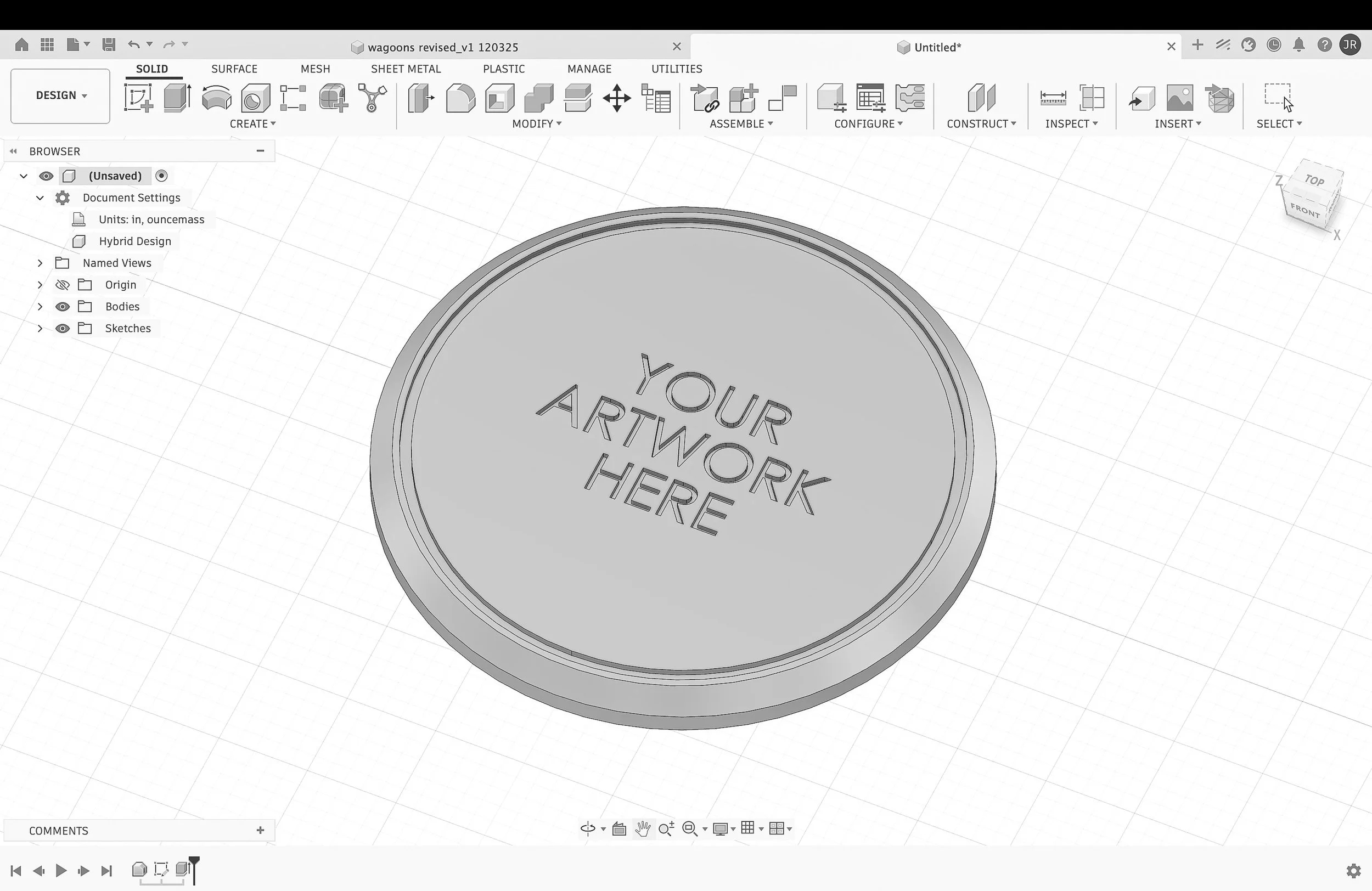 BMW Billet Roundel - Customizable