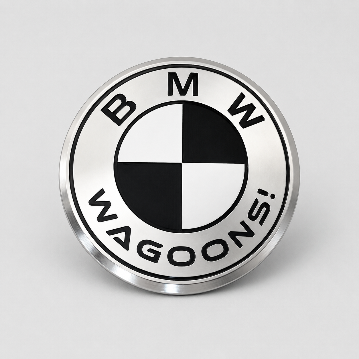 WAGOONS Billet BMW Roundels (front & rear)