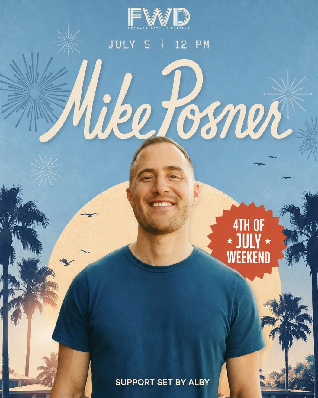 FWD Day + Nightclub: Mike Posner (Direct Support)