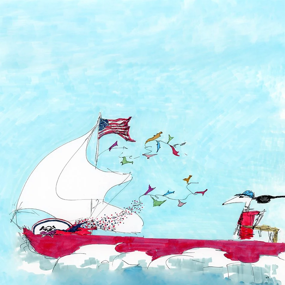 Dogs in Boats