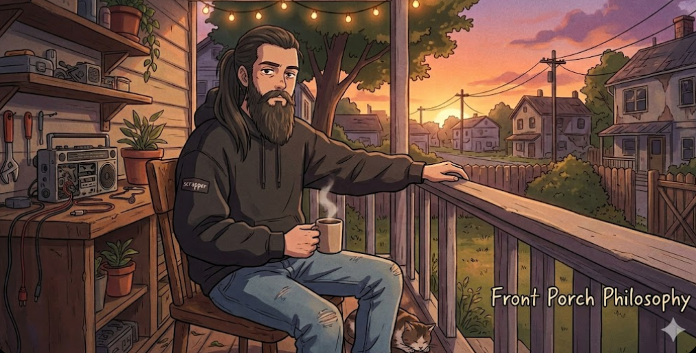 Cartoon image of the cea and founder of Rebis global.