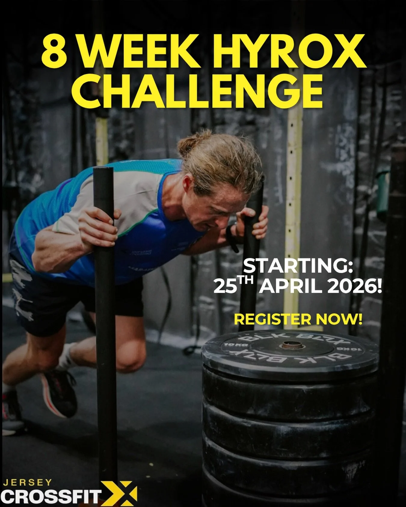 🔥 8 WEEK HYROX CHALLENGE 🔥
Starts Saturday 25th April! 

Get race ready with our 8 week HYROX program! 🙌🏻
Perfect for beginners or your first race!

📅 Group Fundamentals Session
🗓 Sat 25th April
⏰ 10:30am

Learn movement standards, pacing &amp;