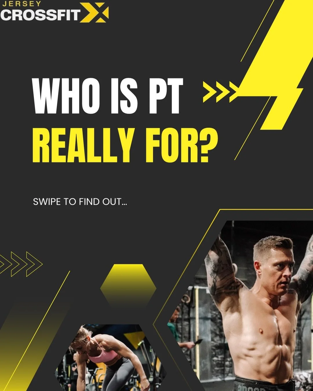 Who is PT really for?

Swipe to find out&hellip; 

#crossfit #jerseycrossfit #personaltraining