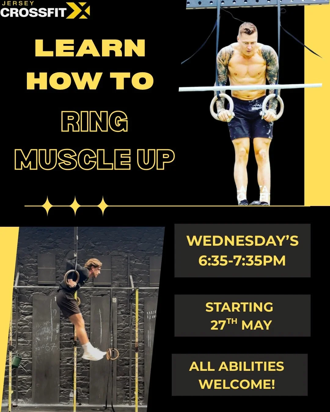 Our Ring Muscle Up Course starts soon and spots are filling up 🔥

This 8 week course is designed for all levels, whether you&rsquo;re working towards your first ring muscle up or refining your technique and efficiency.

✅ Progressions for every abil