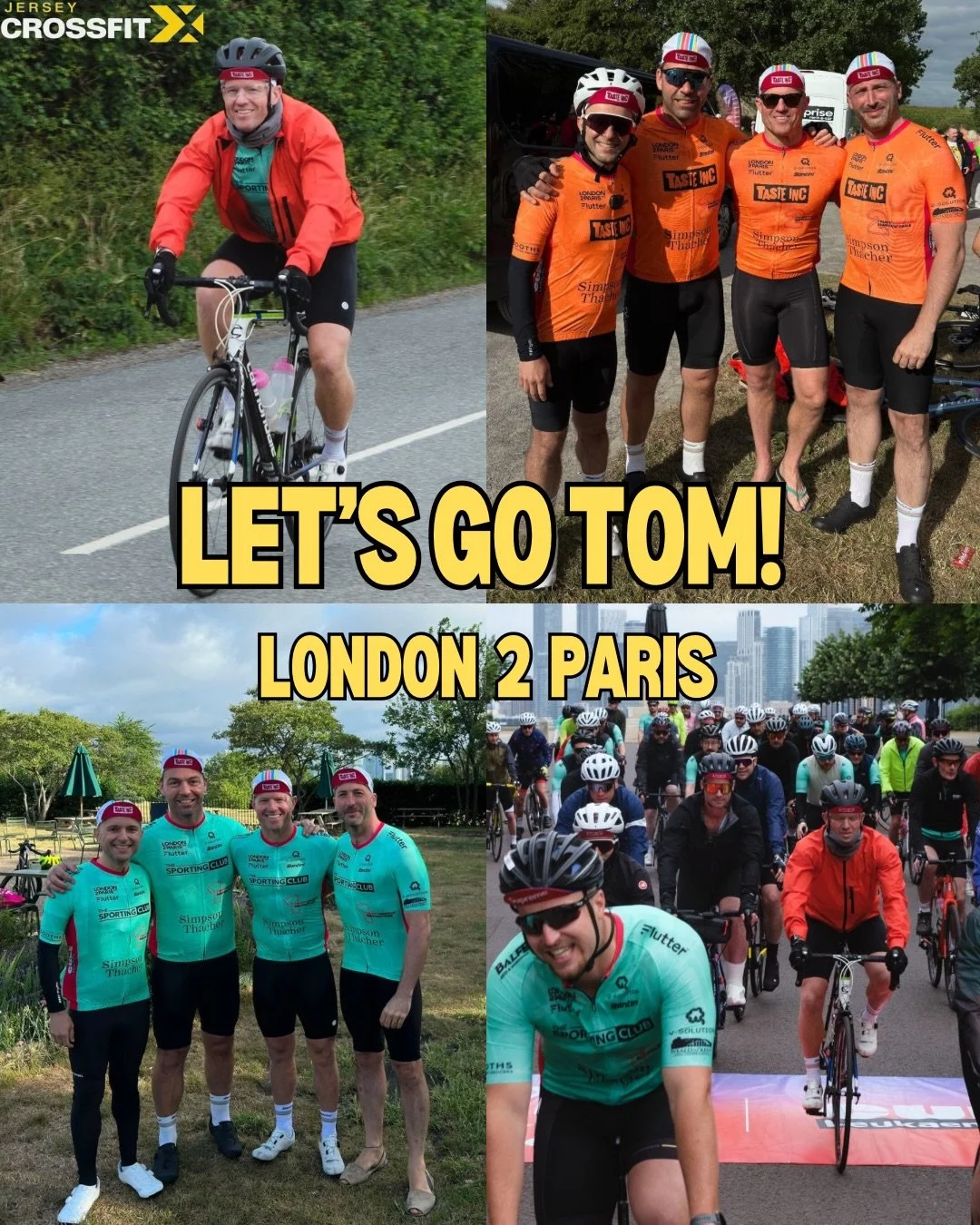 🚴&zwj;♂️ Coach Tom has officially started his 500km London to Paris cycle challenge in support of Cure Leukaemia.

Inspired by his mum Cathy&rsquo;s battle with myeloma, Tom is taking on this huge challenge to help raise money for life saving blood 