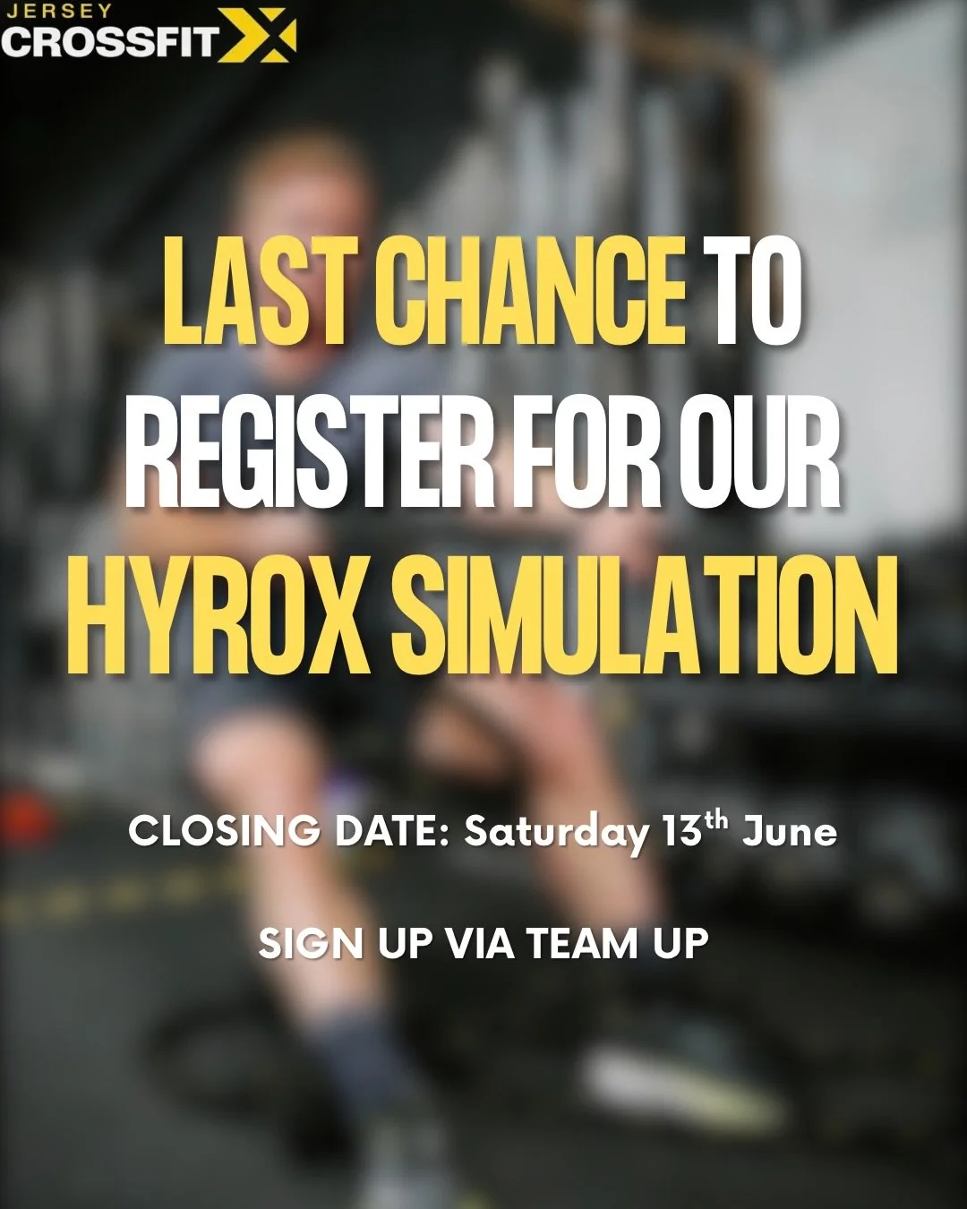 🚨 LAST CHANCE TO SIGN UP 🚨

Our HYROX Simulation is almost here, and spots are nearly gone. 🔥

This is your chance to test yourself under race conditions before race day:

🏃 Solo &amp; Pairs divisions
💥 FREE for members
💥 &pound;25 for non memb