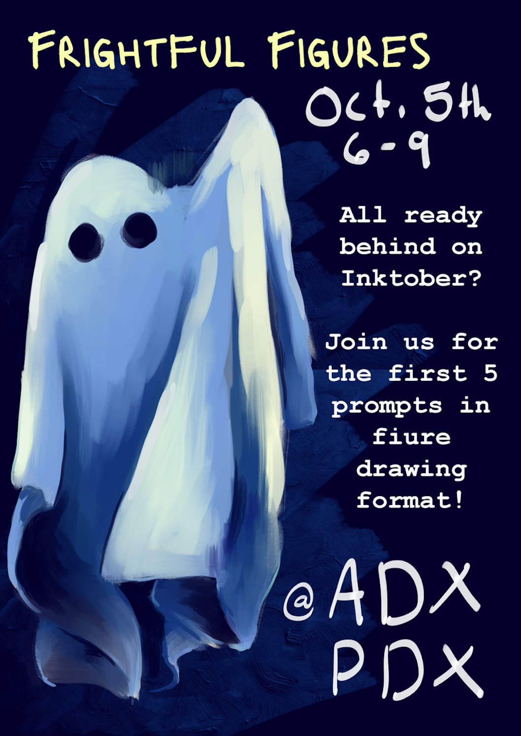 Frightful Figures: Figure Drawing With Salem 