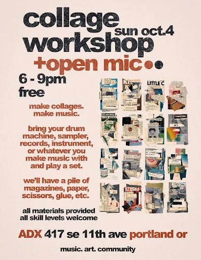 Zine Making &amp; Open Mic Night with Foliage Beats