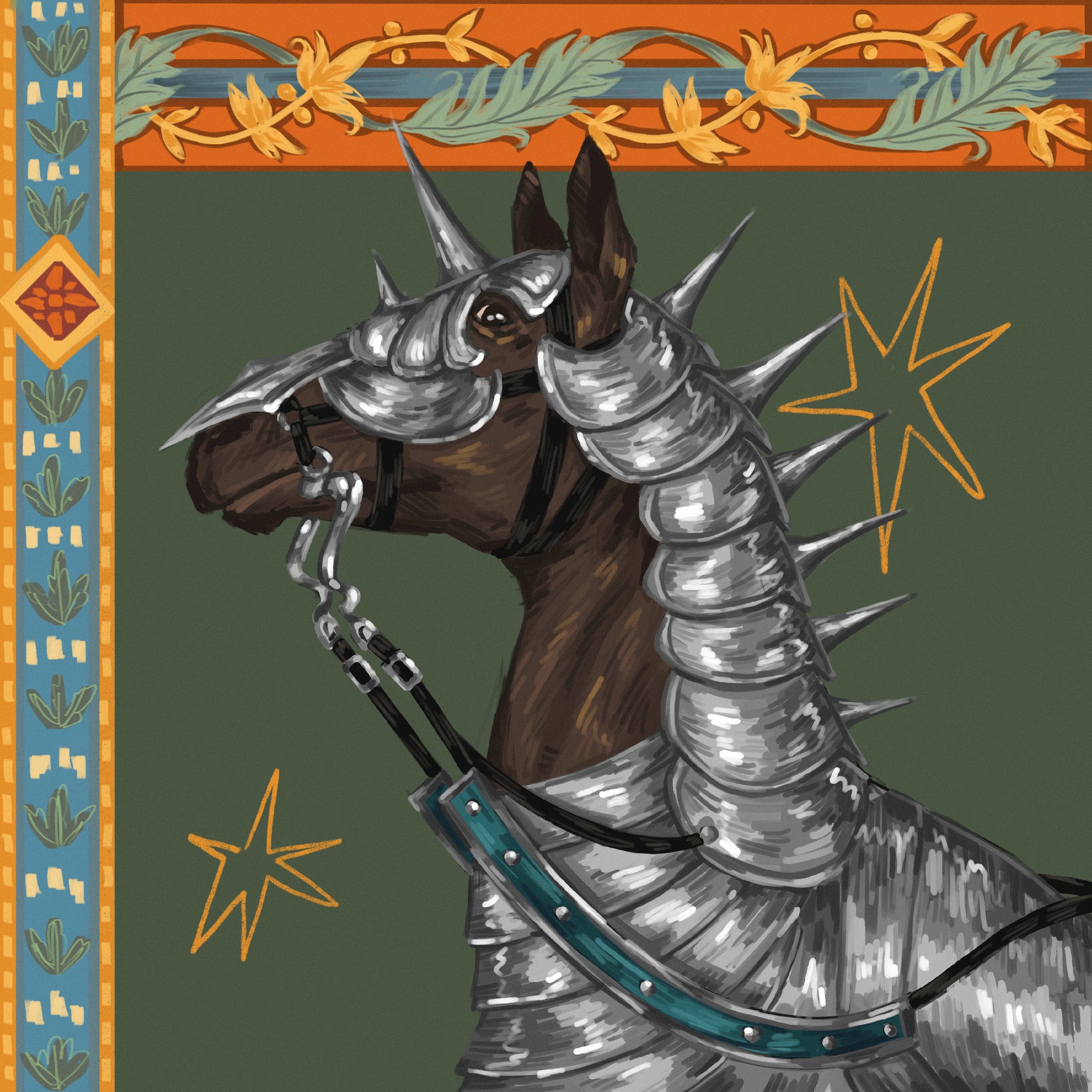 Armored Horse