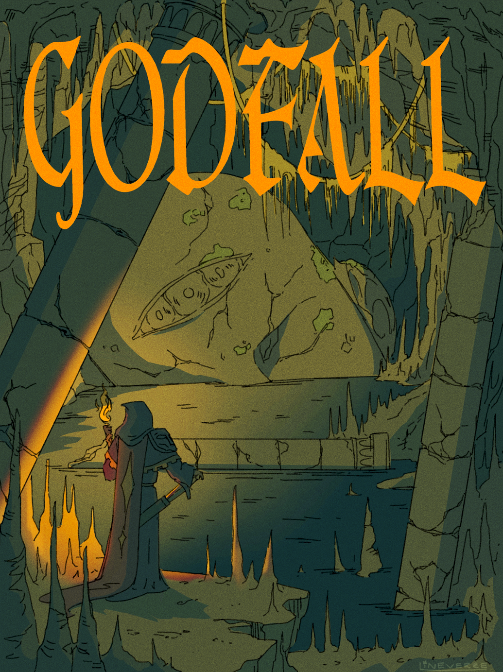 Cover concept for a TTRPG