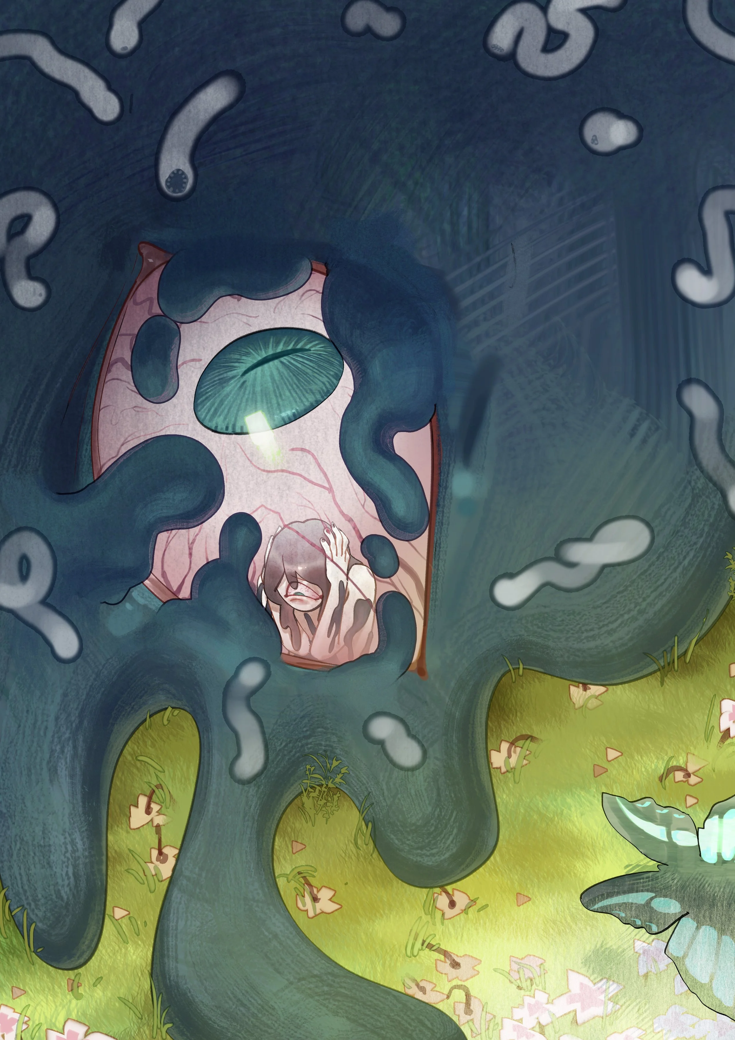 Friends in My Eyeball