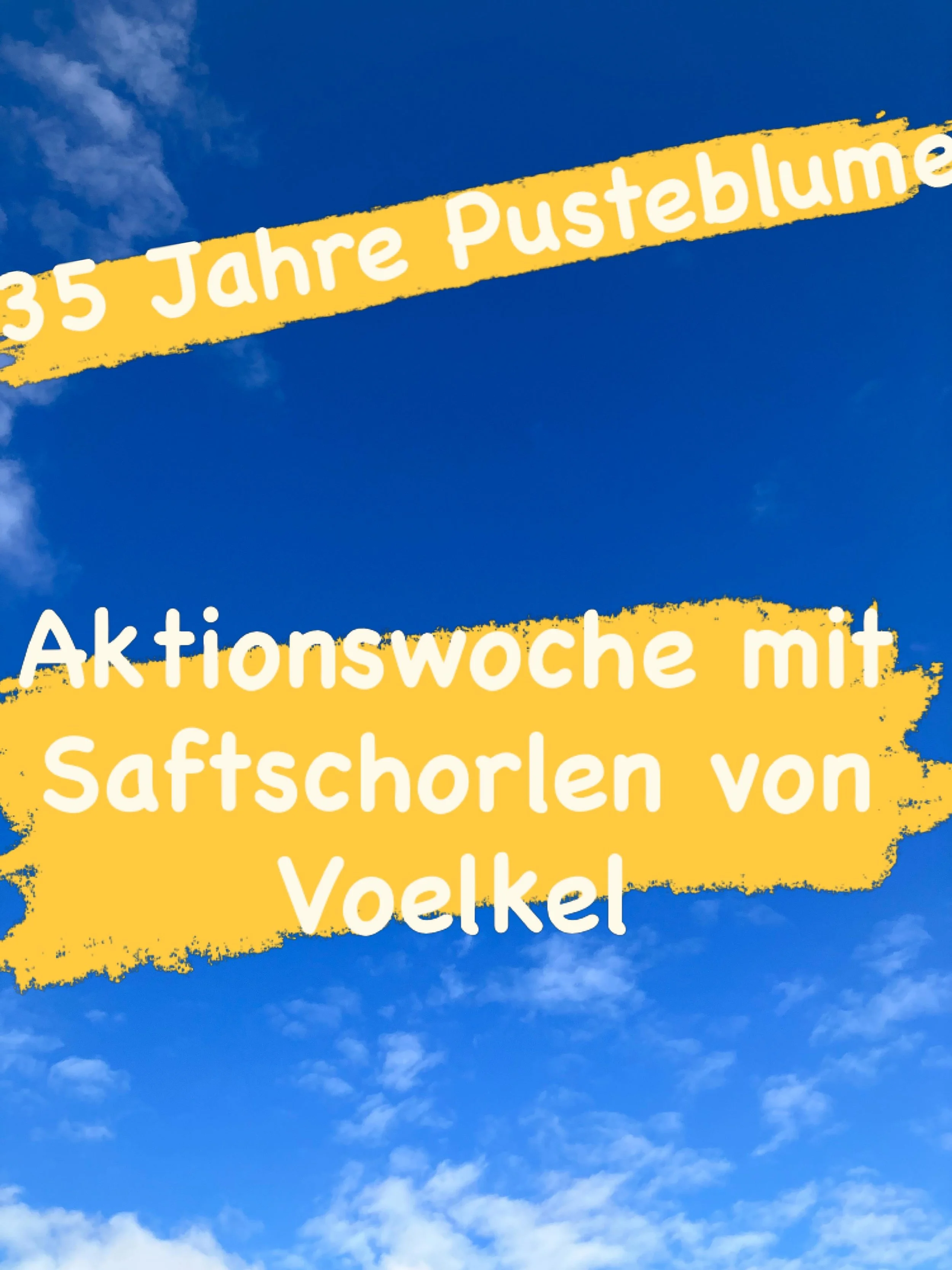 In dieser Woche bekommst du auf deine Lieblingskiste 10 Prozent Rabatt! Die Schorlen &uuml;berzeugen mit einem hohen Saftanteil und sind (au&szlig;er Rhabarberschorle) ohne zugesetztem Zucker. #voelkelschorle #jubil&auml;umpusteblume  #zuckerfreieget