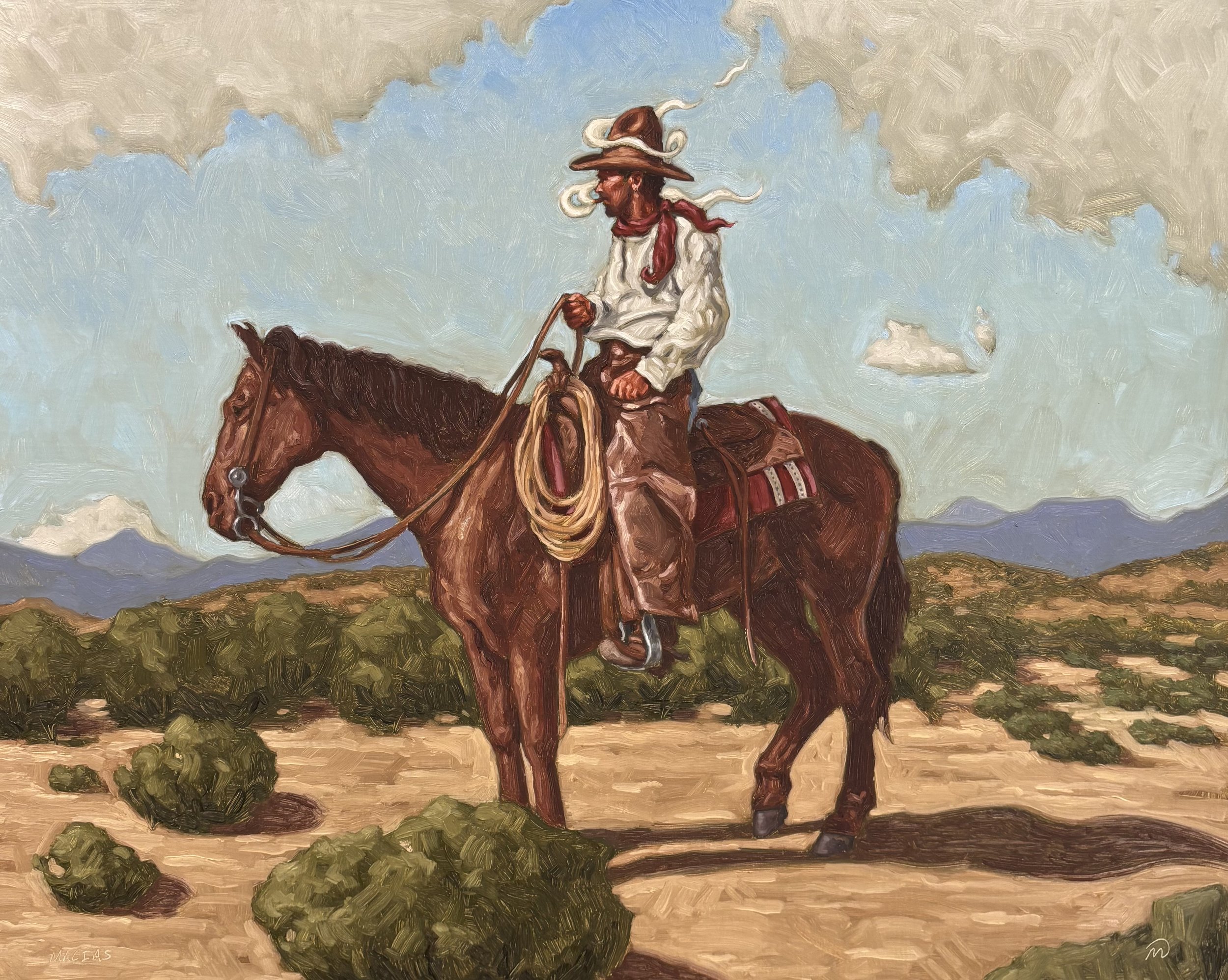 It Was A Quiet Wind
30x24
Sold at Parsons Gallery of The West