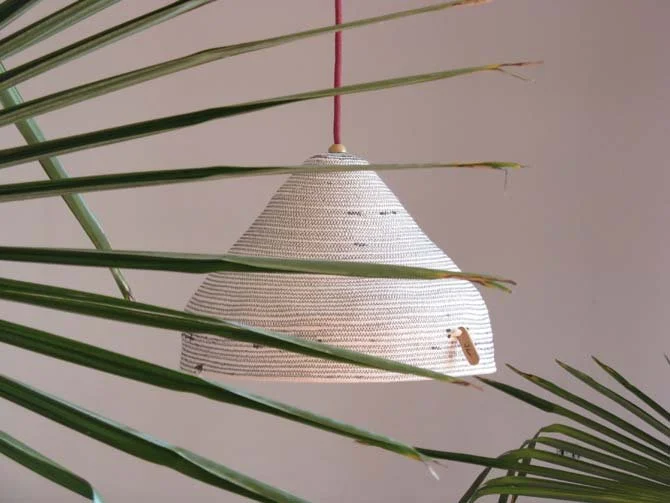 Lamparas textiles