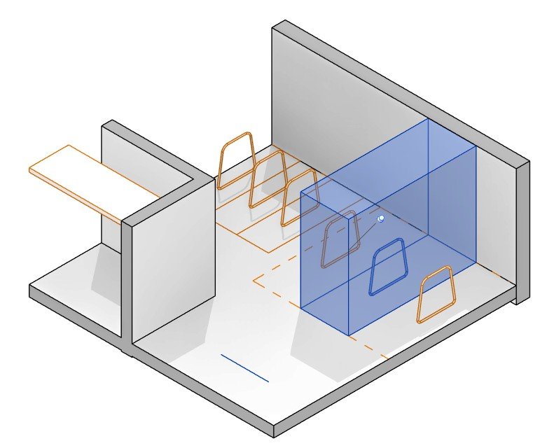 Oversized Bicycle Stall