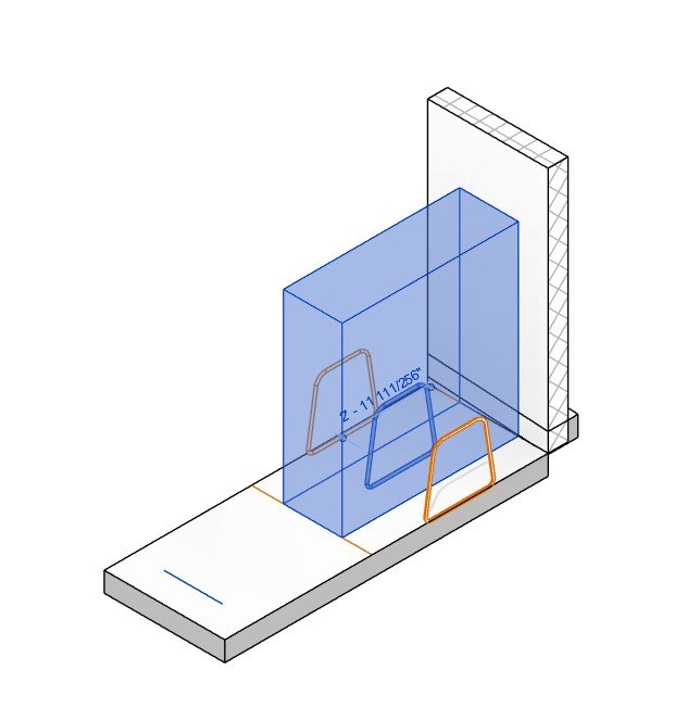 Standard Bicycle Stall: Horizontal