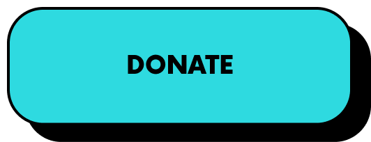 A blue donation button with black text that says 'DONATE'.