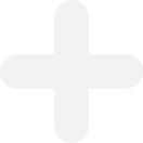 A white plus sign on a black background