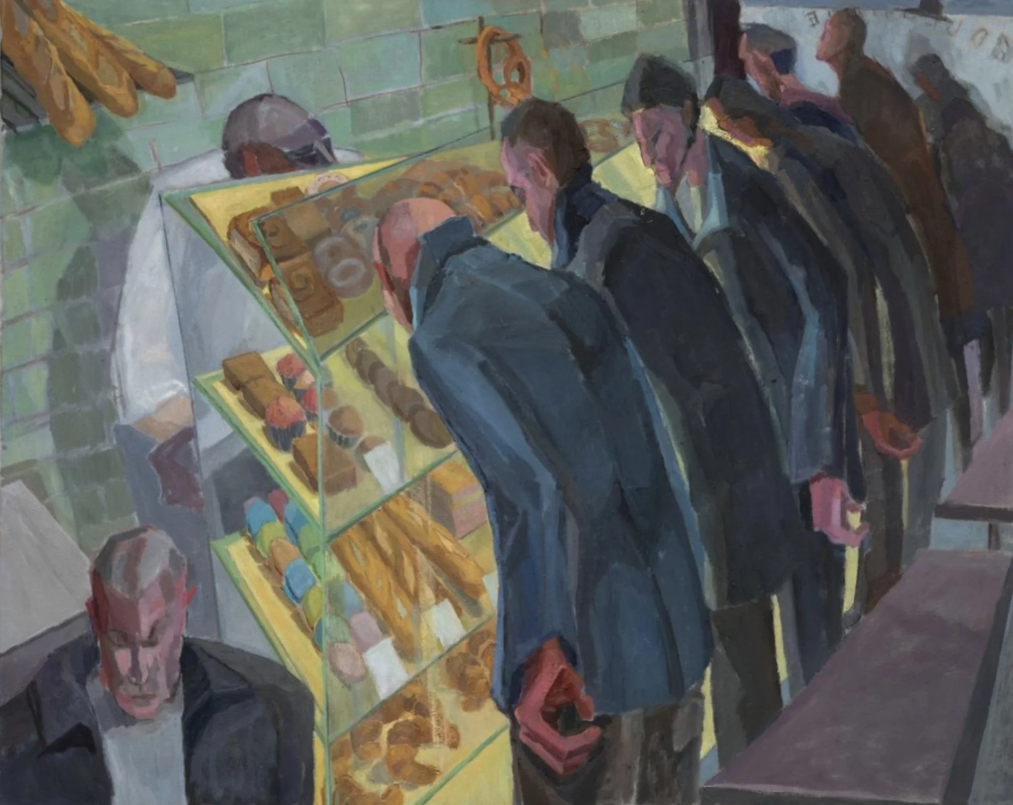 Hunter Gatherers, 2019, oil on canvas, 80 x 100 cm