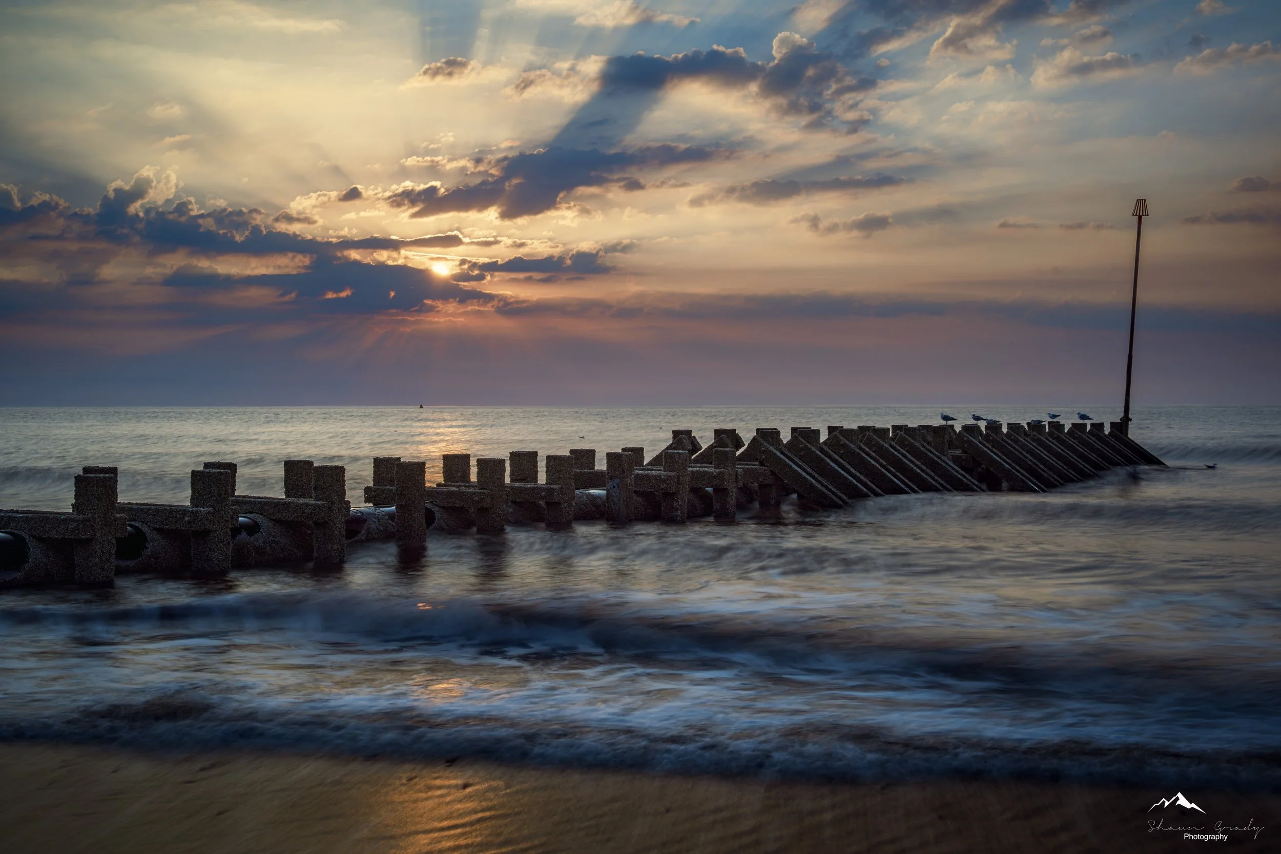 Day break at Hornsea