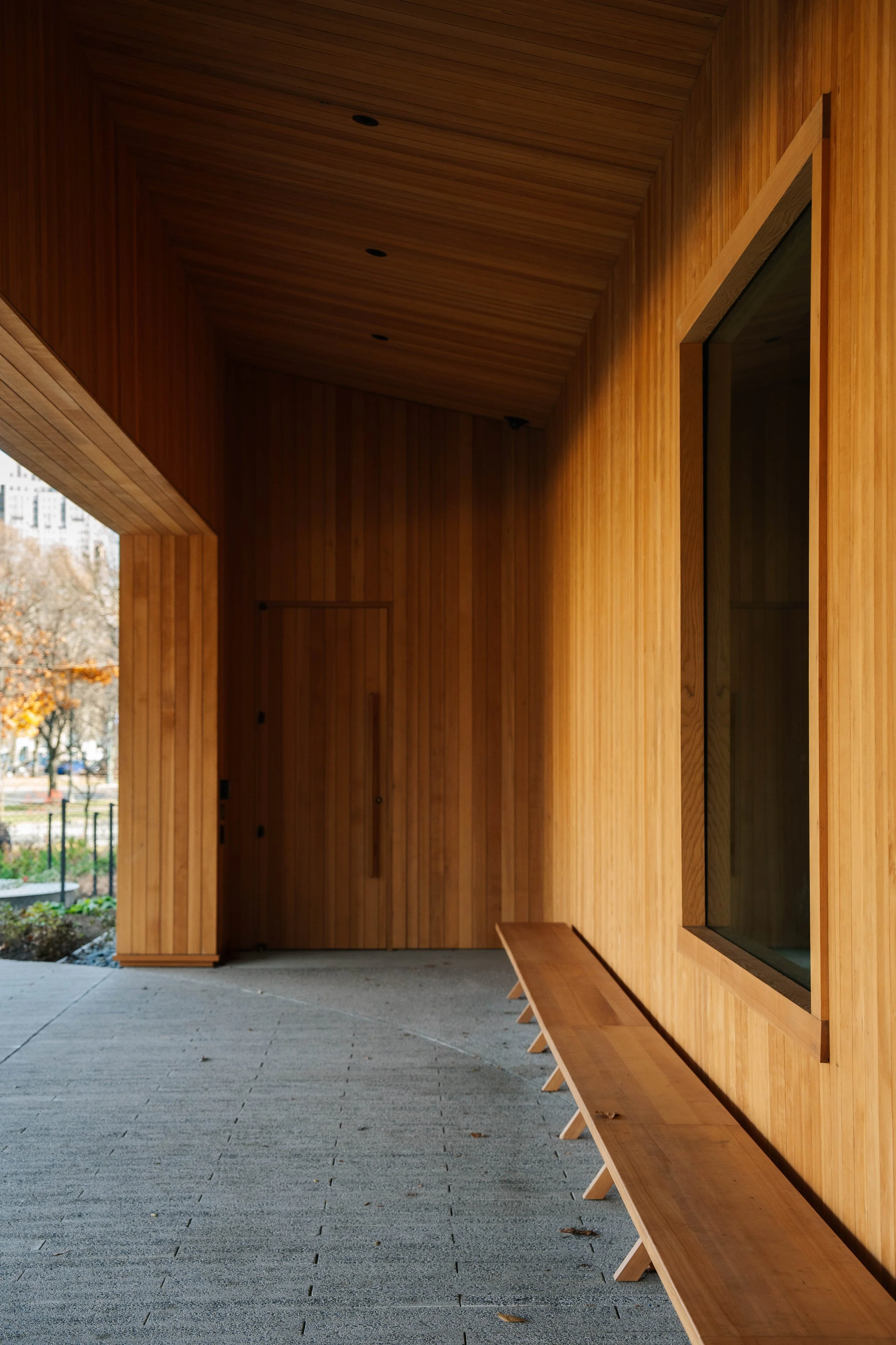 entrance of the Calder Gardens in Philadelphia