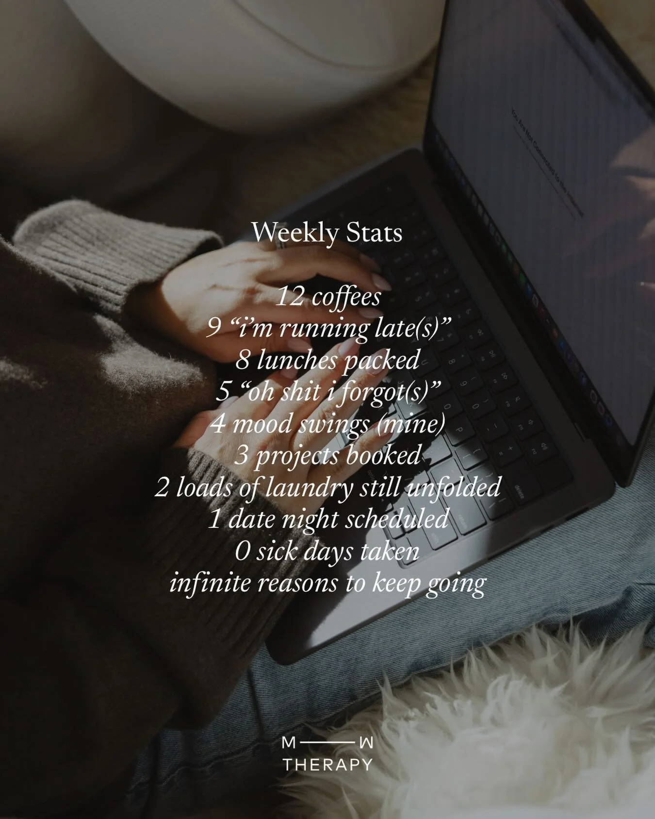 The chaos is real. The mental load is real. And somehow, you&rsquo;re still showing up for your clients, your kids, your partner, and yourself (even when that last one gets the smallest piece of you).

If you&rsquo;re ready to trade survival mode for