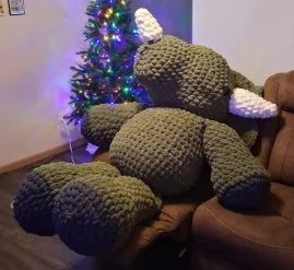 6ft Giant Green Dinosaur