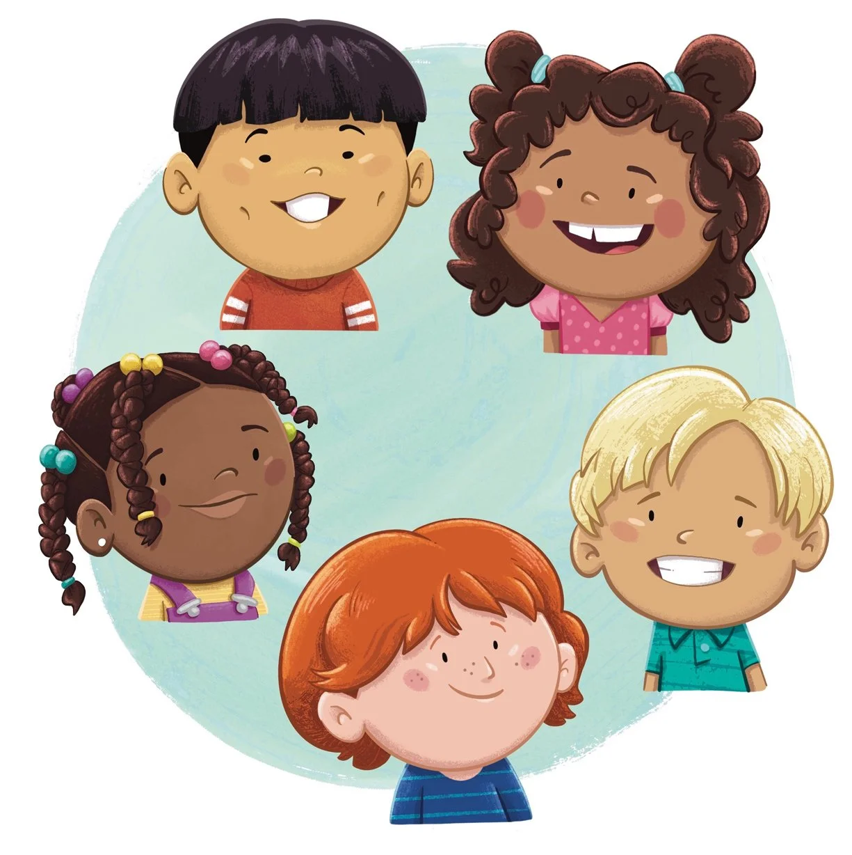 5 Kids for The Friend Magazine